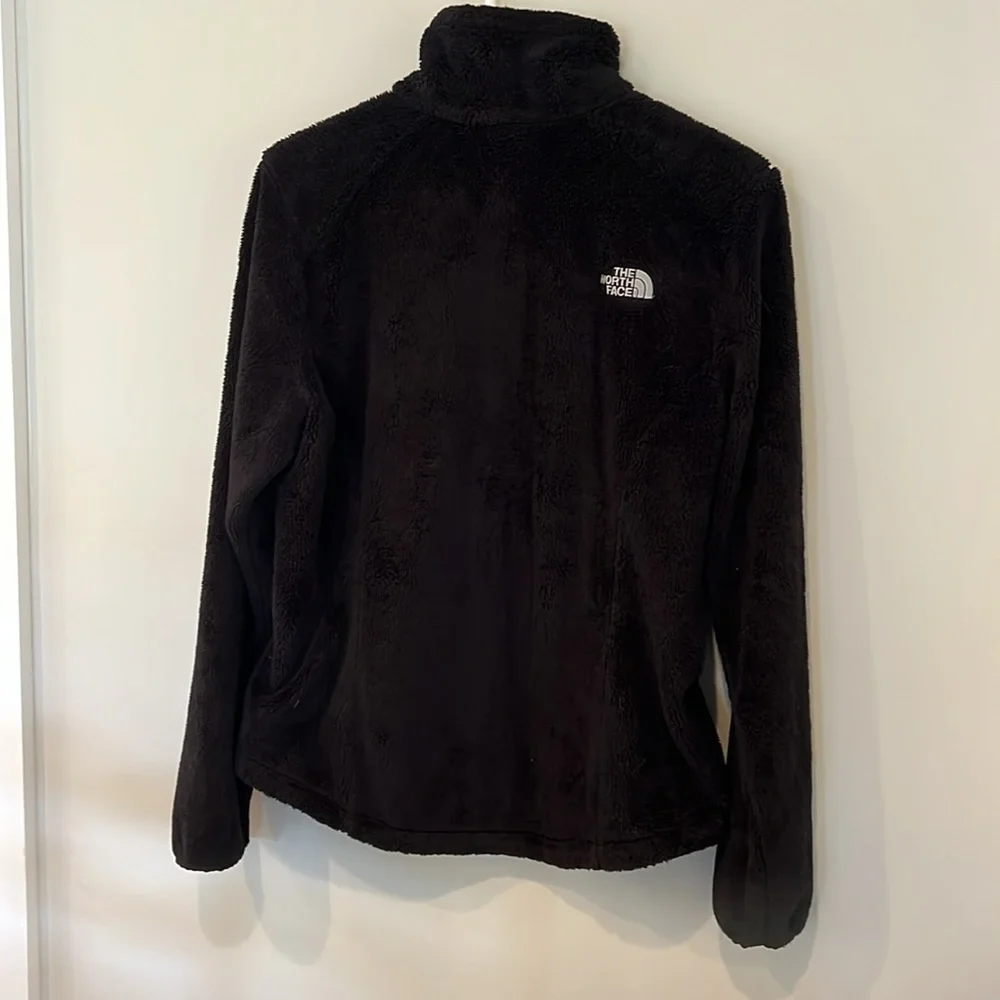 Women’s North Face jacket, super soft black.  Size M - Picture 3 of 4